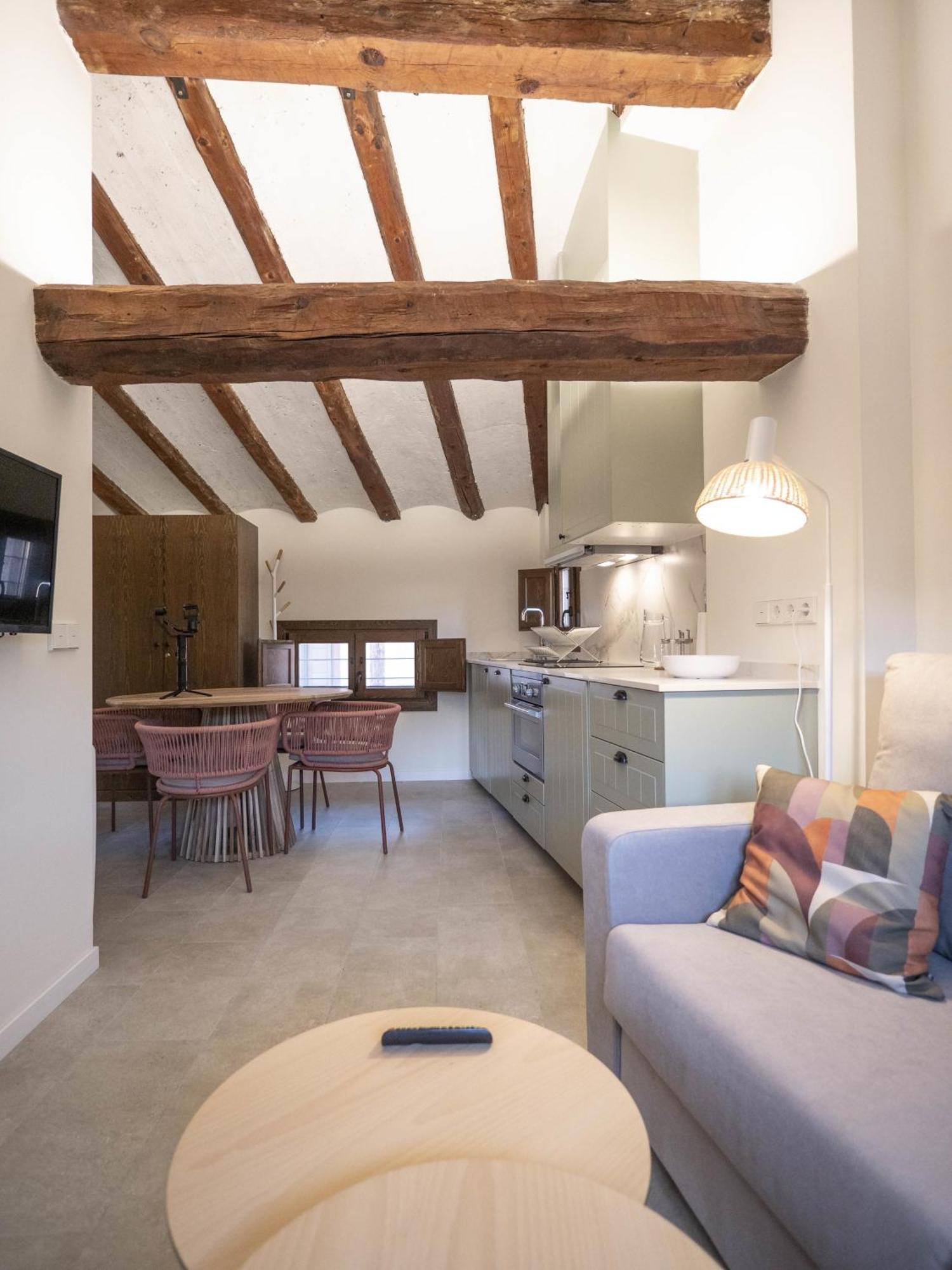 La Casa Amarilla Apartamento Enebro Albarracín Eksteriør bilde