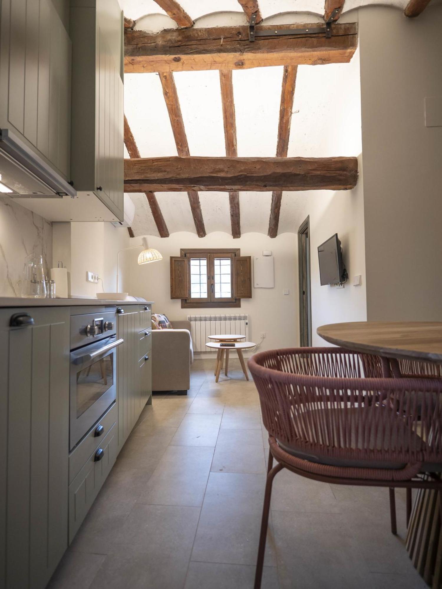 La Casa Amarilla Apartamento Enebro Albarracín Eksteriør bilde